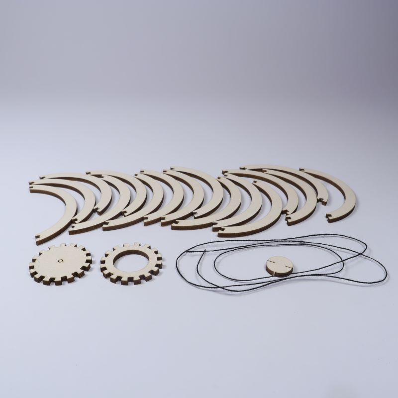 Übersicht der Materialen für eine Kugel Bild 5